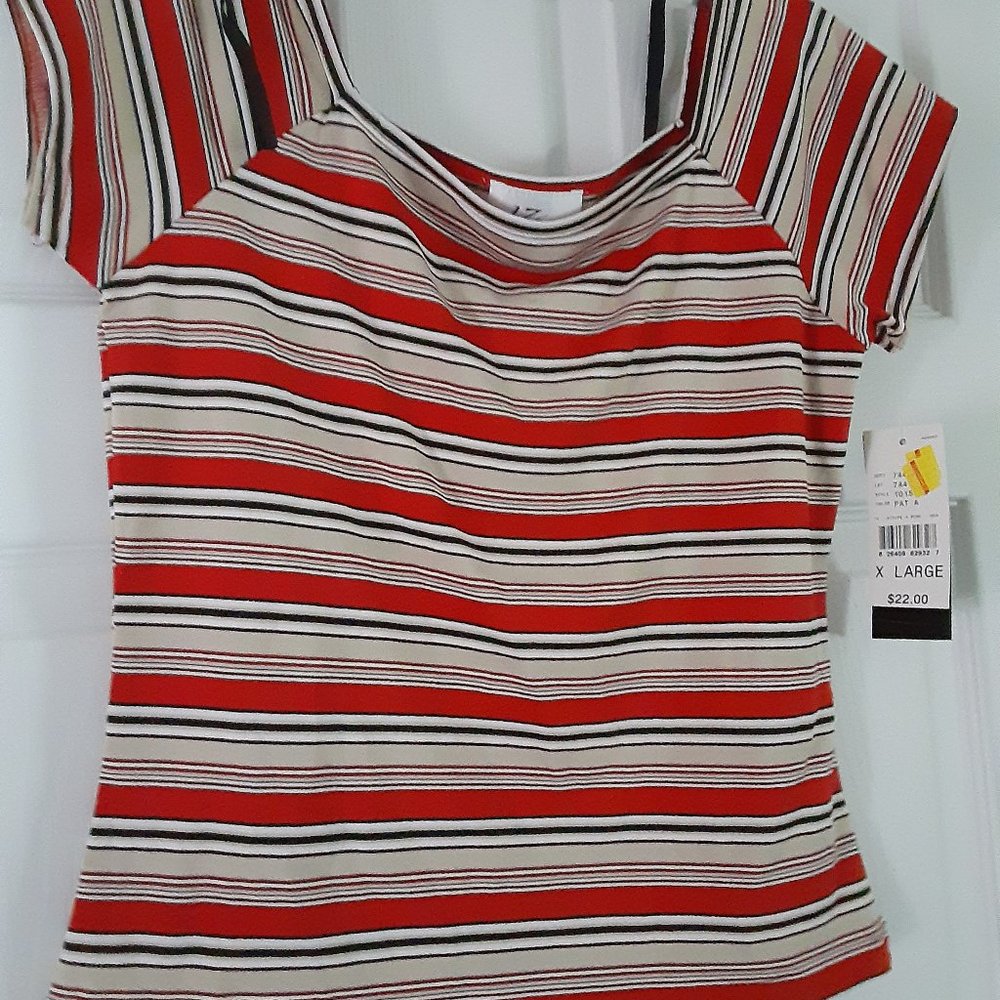 Girls XL Stripped Shirt